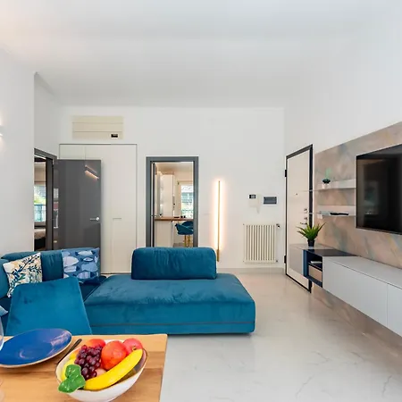 Wonderful House In With Parking - Happy Lägenhet Portofino